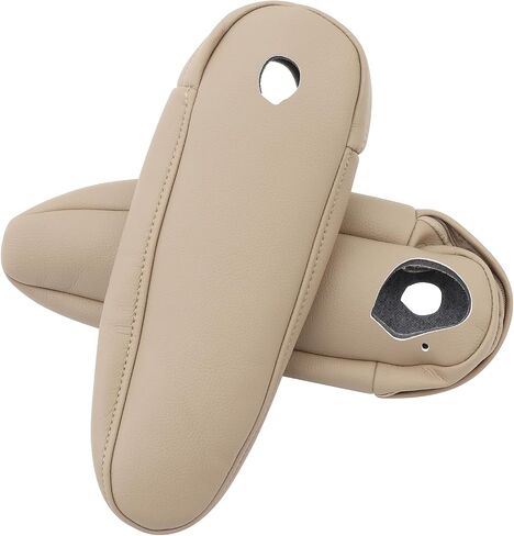 2x Beige Leather Seat Armrest Cover Fit for Lexus RX300 RX330 RX350 2003 2004 2005 2006 2007 2008 2009 Seat Handle Decoration Covers in Saudi Arabia