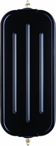 Fit System RH072B 7" x 16" Black West Coast Ribbed-Back Mirror Head in Saudi Arabia