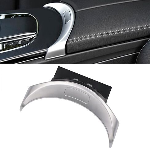 استبدال زر تحرير مسند ذراع وحدة التحكم المركزية الأمامية JDMON لسيارة Mercedes-Benz W205 C300/C63 AMG S/C350e/GLC300/C63 AMG 2015-2019، C43 AMG/GLC43 AMG/GLC350e 2017-2019 يستبدل 2056803711 A2056803407 in Saudi Arabia