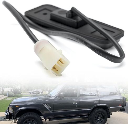 NSLUMO Led Side Marker Lights Replacement for 1981-1990 Land Cruiser 79-83 To'yota Pickup Trucks Amber Led Front Fender Side Marker Turn Signal Light Kit LH RH Smoked Lens OEM 8174014110 in Saudi Arabia