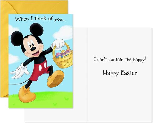 Hallmark Pack of Easter Cards for Kids, Easter Bunny (6 Cards with Envelopes) in Saudi Arabia