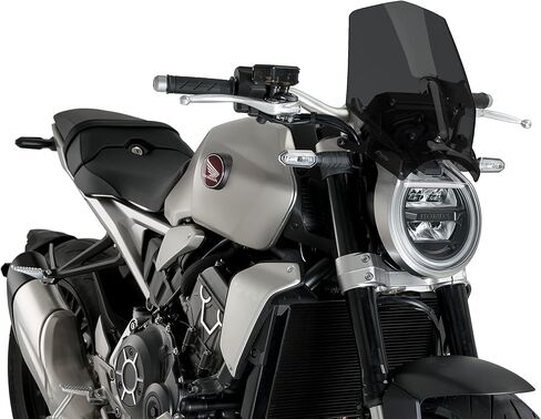 Puig Windshield NG Sport Honda CB1000R NEO Sports CAFÉ/الإصدار الأسود 21-23 in Kuwait