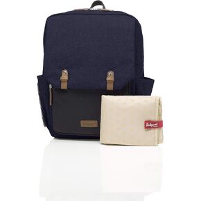 Babymel George Unisex Diaper Backpack in Grey and Black in Saudi Arabia