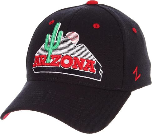 Zephyr Men's Standard Stretch Fitted Hat Vault, Team Color, Large in Saudi Arabia