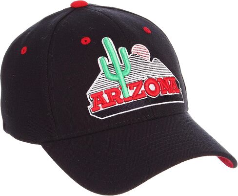 Zephyr Men's Standard Stretch Fitted Hat Vault, Team Color, Large in Saudi Arabia