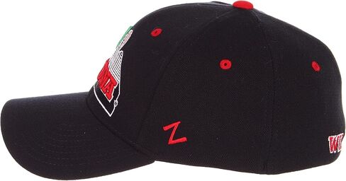 Zephyr Men's Standard Stretch Fitted Hat Vault, Team Color, Large in Saudi Arabia