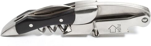 فتاحة زجاجات النبيذ من Prestige Waiters من Coutale Sommelier - خشب الورد - فتاحة النبيذ ذات الرافعة المزدوجة الحاصلة على براءة اختراع فرنسية - مفتاح يدوي رائع للسقاة والهدايا in Kuwait