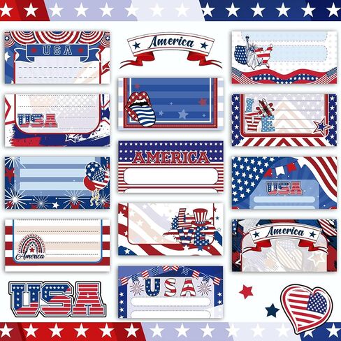 Lincia 36 Pack 4th of July Mini Notepads Bulk 3.94 x 2.95 Inch Patriotic Notebook Red White Blue Star Memo Pad Memorial Day Independence Day Party Favors for Kids School Student Teacher Supplies Gift in Saudi Arabia