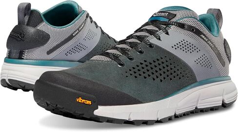 Danner Trail 2650 Hiking Shoes for Men - Durable Suede, Lightweight Textile with Breathable Mesh Lining, OrthoLite Footbed & Vibram Traction Outsole, Timberwolf/Bone Brown - 8.5 D in Saudi Arabia