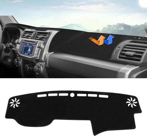 Autorder Dashboard Cover Mat Fit for 2023 2024 2025 Toyota Crown Accessories Dash Cover Flannel Dash Mat Sunshade Glare UV Rays Protector in Kuwait
