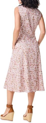 NIC+ZOE Women's Abstract Animal Shirt Dress in Saudi Arabia