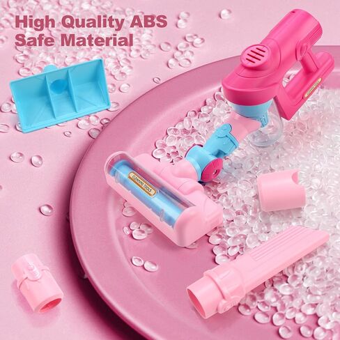 Jenilily Detachable Kids Cleaning Toy Set - Broom Dustpan Mop Brush Rag, Play Housekeeping Kit, Really STEM Toddler Clean Toys Gift for Girls & Boys 1-3 in Saudi Arabia