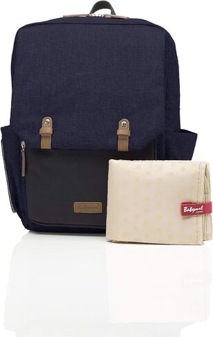 Babymel George Unisex Diaper Backpack in Grey and Black in Saudi Arabia