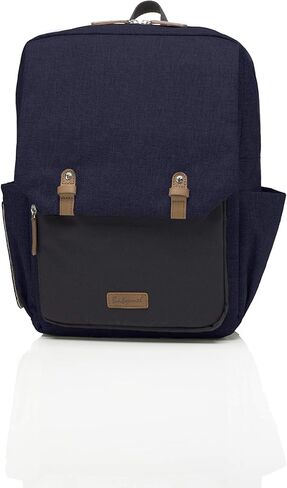 Babymel George Unisex Diaper Backpack in Grey and Black in Saudi Arabia