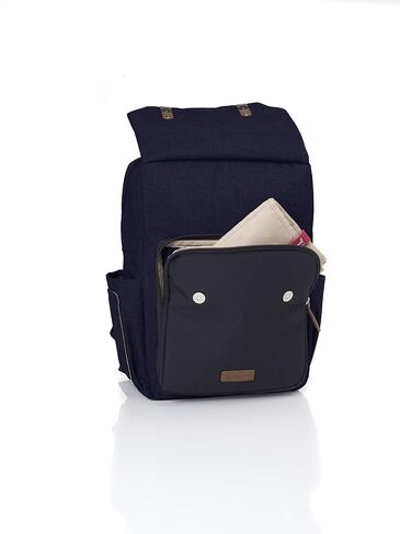 Babymel George Unisex Diaper Backpack in Grey and Black in Saudi Arabia