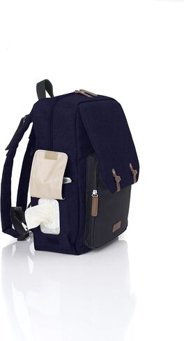 Babymel George Unisex Diaper Backpack in Grey and Black in Saudi Arabia