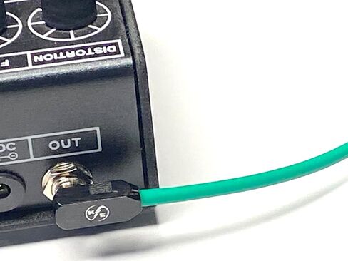 Kurrent Electric Solderless Guitar Pedal Cable Kit 6 Pack for Pedalboard Right Angle Low Profile Connectors for Custom Pedalboard in Saudi Arabia