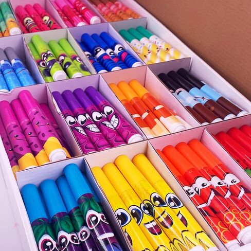 Scentos Classic Scented Markers for Kids Ages 4-8 - Colored Markers for School - Coloring Book Markers (8-Pack) in Kuwait