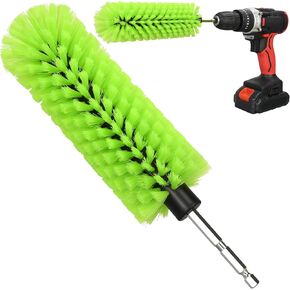 Wheel Brush, Soft Drill Wheel Cleaner Brush, Highly Dense and Durable Car Cleaning Brush for Wheels, Rims, Engines, Exhaust(1 Pack Drill Wheel Brush) in Kuwait