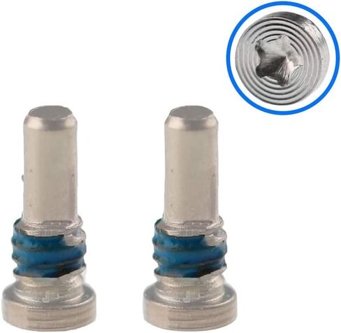 MMOBIEL Screw Set Replacement Compatible with iPhone 11 Pro 2019 - Complete Set 2 Pcs of Each Pentalobe Screw - Incl. 4 screwdrivers and Cloth in Saudi Arabia
