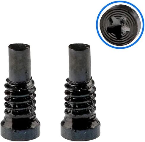MMOBIEL Screw Set Replacement Compatible with iPhone 11 Pro 2019 - Complete Set 2 Pcs of Each Pentalobe Screw - Incl. 4 screwdrivers and Cloth in Saudi Arabia