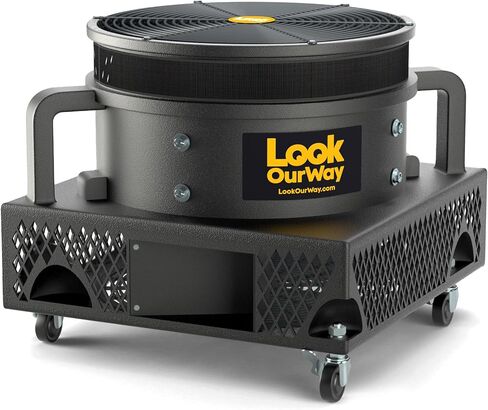 LookOurWay Air Dancers Wacky Waving Inflatable Tube Man Set - 20 Feet Tall Inflatable Dancing Man with Blower for Business Advertising - Red in Kuwait