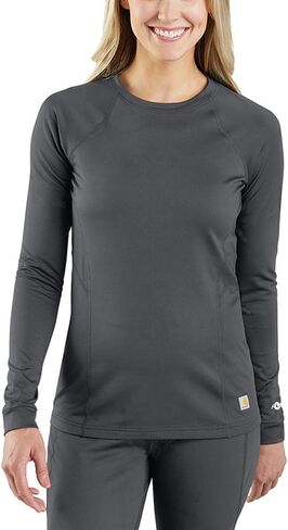 Carhartt Women's Force Heavyweight Stretch Base Layer Crewneck in Saudi Arabia