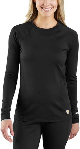 Carhartt Women's Force Heavyweight Stretch Base Layer Crewneck in Saudi Arabia
