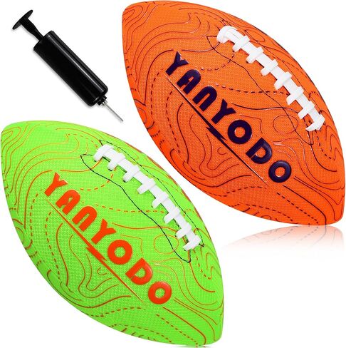 Pool Beach Water Football - 2 Pack Waterproof Football Great Grip for Swimming Pool Beach Lake Park Backyard Outdoor Play in Saudi Arabia