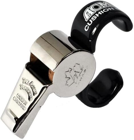 ACME Thunderer Finger Grip Metal Whistle Nickel-Plated (477/58.5) Large in Saudi Arabia