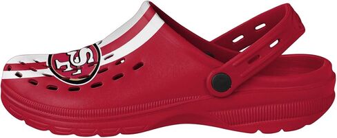 FOCO Houston Texans NFL Mens Team Stripe Clog مع حزام - L in Saudi Arabia