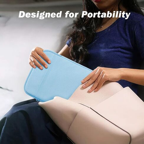 6-7" Padded Sleeve for 7" Kindle Colorsoft Signature Edition and All-New Kindle Paperwhite, Protective Sleeve Pouch Bag Carrying Case for 6" Kindle/Kindle Oasis/Kobo E-Reader, Papaver Rhoeas in Kuwait