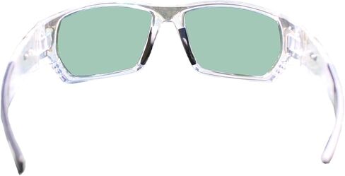 Raze Eyewear Sonar Fishing Sunglasses Tortoise Gloss Frames Polarized Smoke Blue Z Mirror Lens in Saudi Arabia