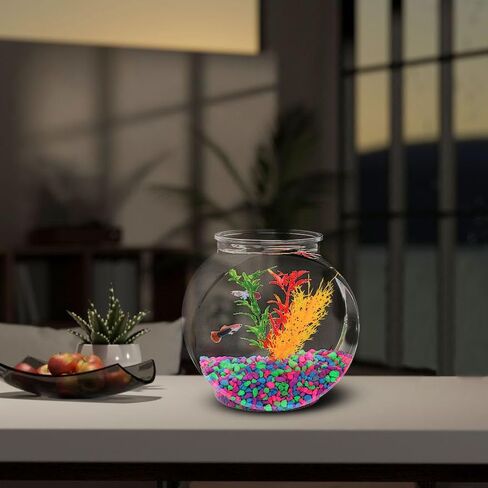 Koller Products 1 Gallon Fish Bowl - Impact-Resistant Plastic in Saudi Arabia