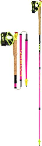 LEKI Ultratrail FX.One Trekking Poles - Carbon Foldable Ultralight Poles for Hiking & Trail Running in Saudi Arabia