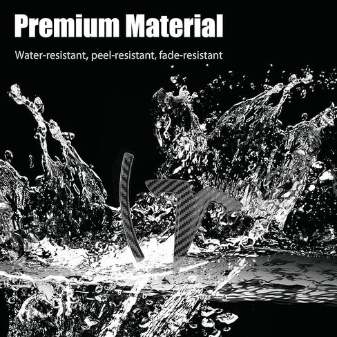 ملصقات شعار Powlamks Model Y، ملحقات شعار أسود لامع (أسود لامع موديل Y in Kuwait