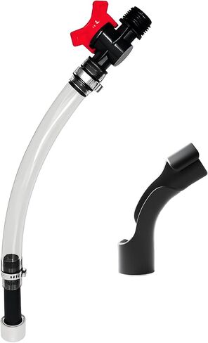 Racing Fuel Hose with Ball Valve Shut Off, 3DSKY Racing Fuel Jug Hose Accessories for Racing Fuel, Hose Racing Fuel Container Fuel Tank with Hose Bender in Saudi Arabia
