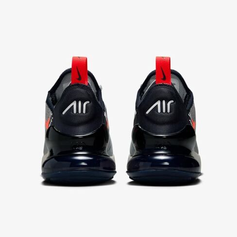 Nike Air Max 270 Big Kids' Shoes (FZ4356-001, Black/Malachite/Photo Blue/White) Size 5 in Saudi Arabia