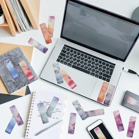 DASTTUIS 20 Pieces Anxiety Sensory Stickers - Sensory Strips with 2 Textured Surface Adhesives - Fidget Stickers Office & Classroom Desk Must Haves for Adults Teens in Kuwait