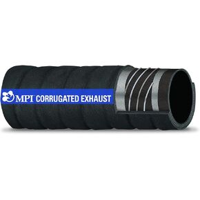 Series 252 Certified Wet Corrugated Hardwall Exhaust Hose - Size: 2" Length: 12-1/2' Hose Clamp Size: 1-9/16"-2-1/2" (252-2004) in Saudi Arabia