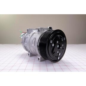 Trans/Air QP21 10GV A/C Compressor – 12V, Direct Mount, PN: 512316 – Heavy-Duty Bus & Transit HVAC Air Conditioning Compressor