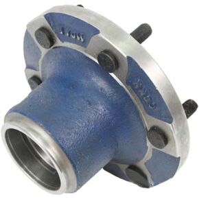 81823161-WCAP Front Hub with Cap, Studs & Nuts Fits for Ford/Holland