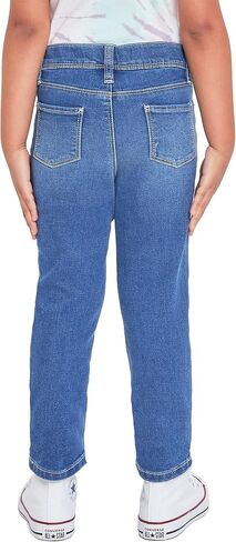 YMI Baby Girls Toddler Essential Snap Button Fly Skinny Jeans, M08 Medium Blue, 5 US in Saudi Arabia