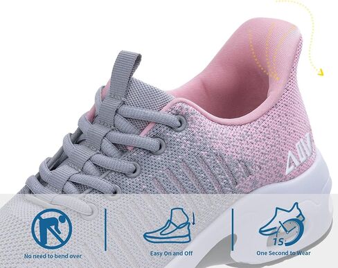 Women's Walking Shoes | Slip On | Fashion Sneakers | Air Running Tennis Shoes US 6-11 in Saudi Arabia