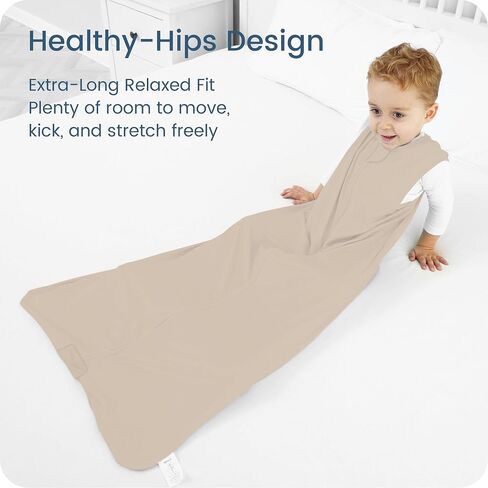 TOTBASIC Toddler Sleep Sack 0.5 TOG, Wearable Blanket Baby Sleeping Bag 2t-4t with 2-way Safe Zipper, Ultra Soft All Season Sleepsacks, Forest Whimsy, 2 Pack in Saudi Arabia