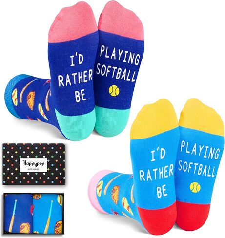 HAPPYPOP 10 Year Old Birthday Gifts Ideas for Girls - Socks for Tween Girls Age 10 in Birthday Gift Box, Presents for 10 Year Old Kids 2 Pack with Greeting Card in Saudi Arabia