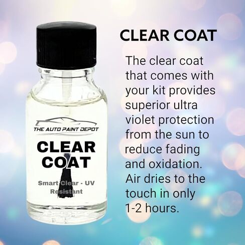 Depot Auto Paint Depot High Gloss Coat Coat -Made في الولايات المتحدة الأمريكية (0.5 Fl Oz) لمس الطلاء in Kuwait