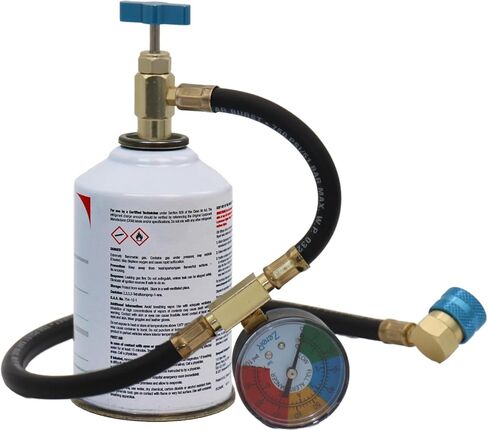 Zeror® R1234YF مجموعة شحن المبرد | 24 "HD يمكن النقر فوق المقياس | 8oz R1234YF (علبة 1) in Kuwait