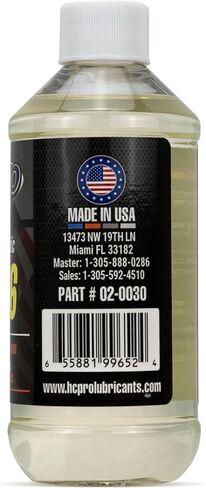HCPRO PAG 46 A/C Compressor Oil – Premium Synthetic Lubricant – 8 Oz – Anti-Wear, Moisture Resistant, OEM Approved for Automotive & Industrial Air Conditioning Systems in Saudi Arabia