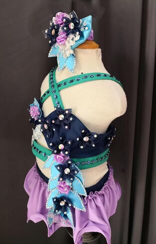 Jenniferwu Infant Toddler Baby Children Kids Girl's Swimwear Bikini Blue in Kuwait